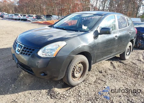 2009 Nissan Rogue S из США, поврежденный, VIN JN8AS58V39W188913